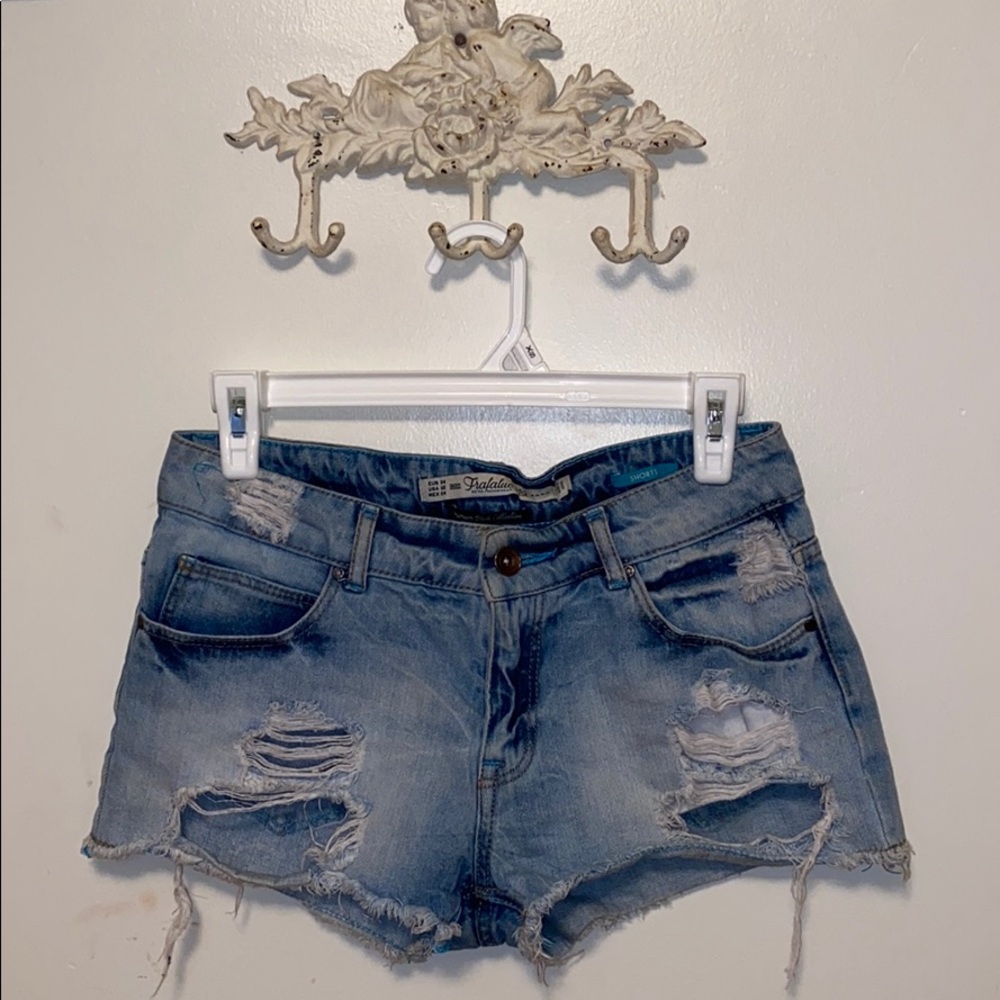 Zara Low Waisted Shorts